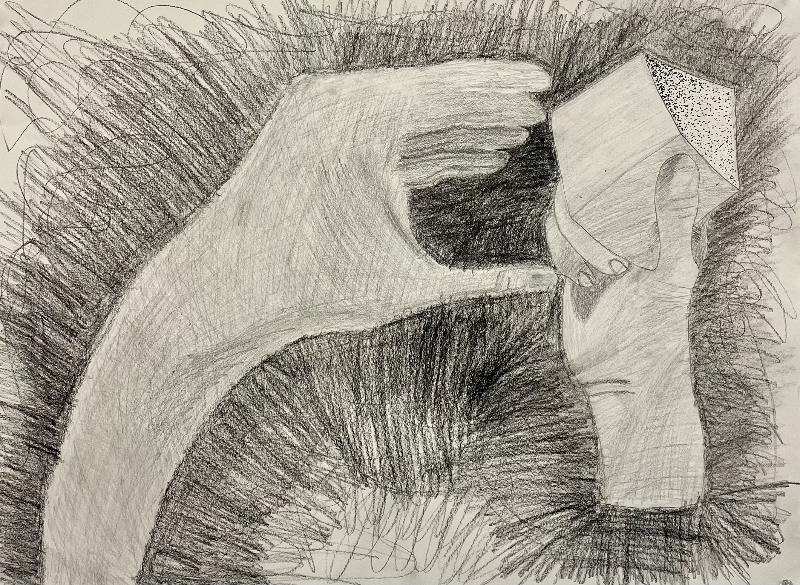 Charcoal Hands