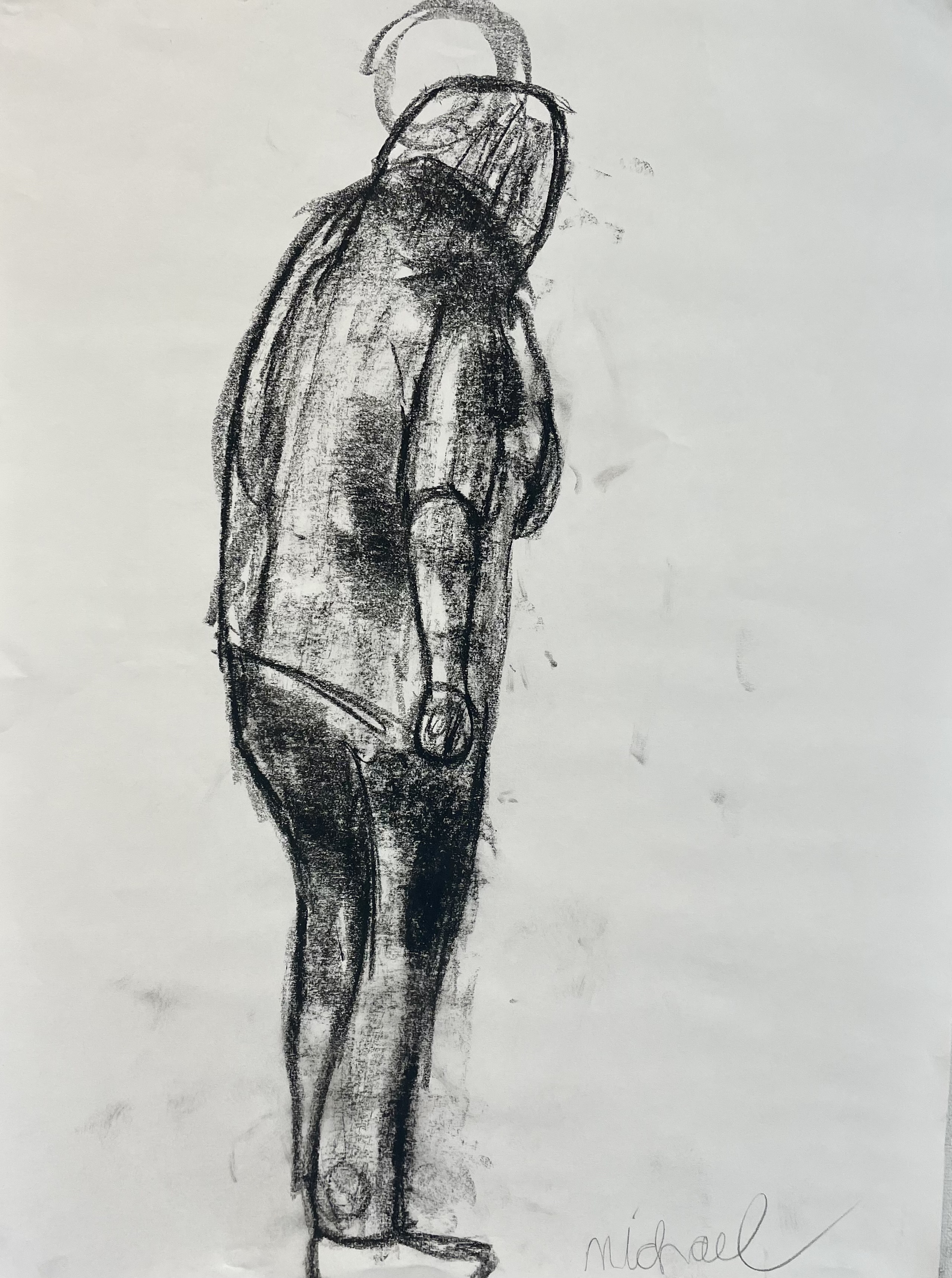 Charcoal Standing