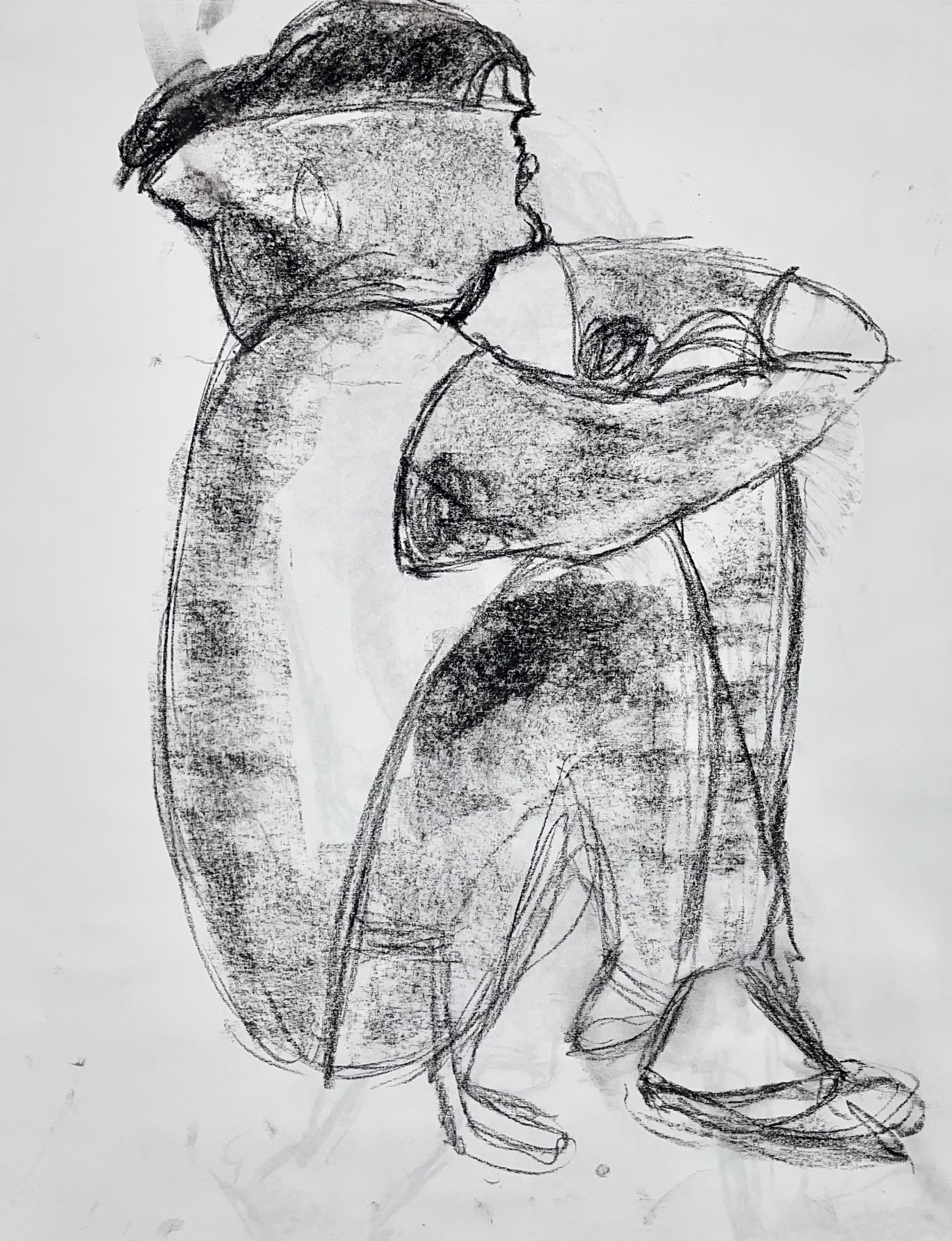 Charcoal Sitting